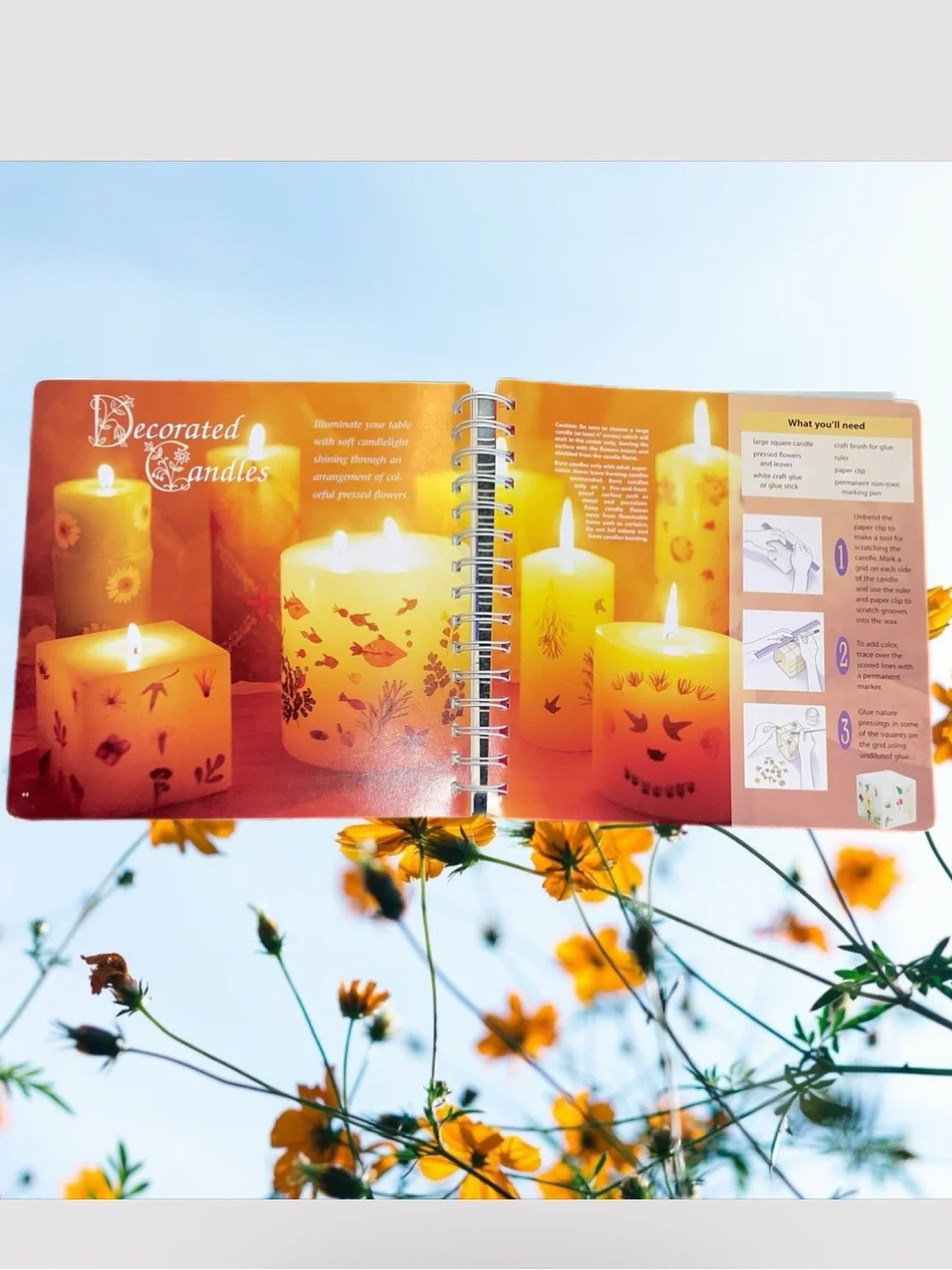 Kids “Squashing Flowers Squeezing Leaves “ Spiral Bound Book. 2001